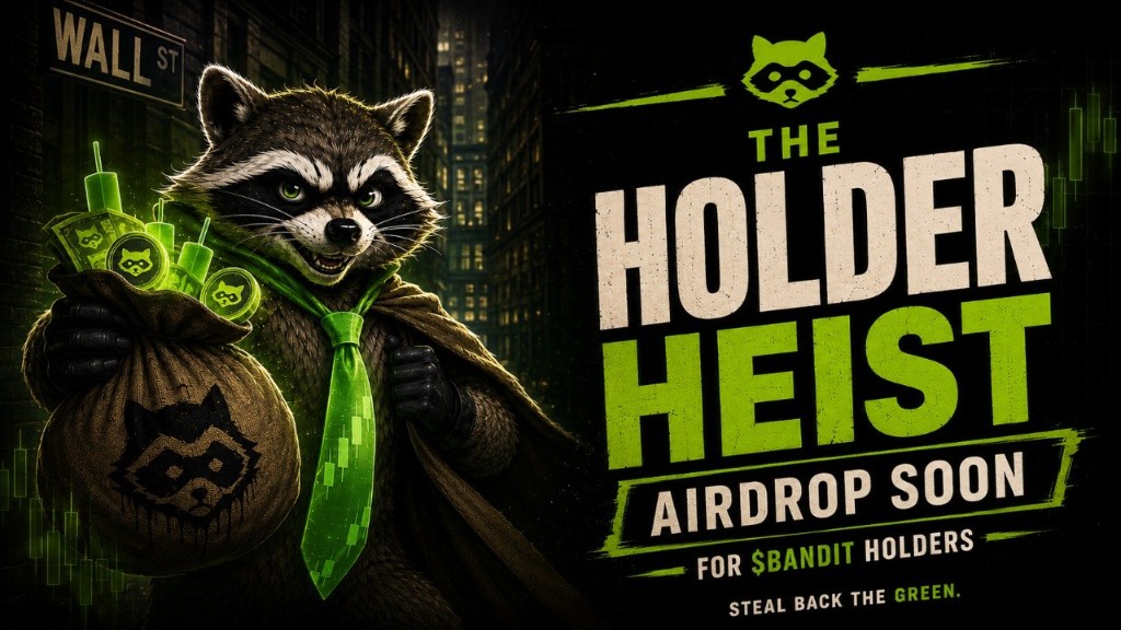 The Holder Heist: Airdrop soon for $BANDIT holders